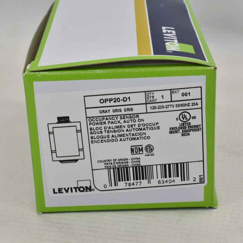 Leviton OPP20-D1 Occupancy Sensor Power Pack Auto On NEW