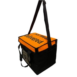 Heavy Duty Hot Food Takeaway Delivery Bag for Kebab Indian Chinese Pizza Burger Size 14x11x11Inch