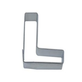 Alphabet Letter L Cookie Cutter 3''