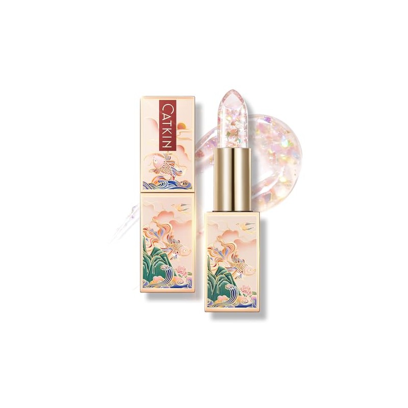 CATKIN Bálsamo Labial Hidratante Reparación Piel Labial Rosa Transparente (C02