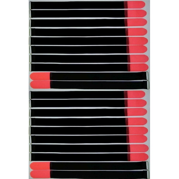20 x 80 cm x 50 mm Resealable Velcro Cable