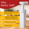 Max Space Butter Mill Butter Dispenser Stick with Tablespoon Gradations-