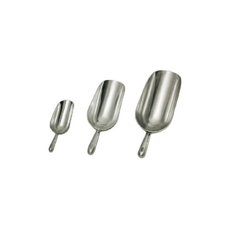 Update International (AS-12) 12 oz Aluminum Scoop
