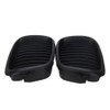 PAIR OF GRILLES WITH MATT BLACK KIDNEY FRONT GRILLES