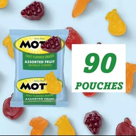 Fruit Snacks, Assorted Flavors, 0.8 oz Pouches, 90 Count (2 Pack)