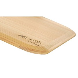 Daiwa Sangyo Wood and Hand Hinoki Cutting Board Thin in Small Box 13.0 inches (33 cm)