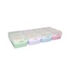 HAN Croco flashcard box, easy to learn vocabulary with 5-compartment