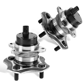 INGKAN 512209 Rear Wheel Bearing Hub Assembly 4-Lugs w/ABS 2Pcs Fits for Toyota Echo 2000 2001 2002 2003 2004 2005, Scion xA/xB 2004 2005 2006 1.5L Replace OE 512209