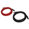 2Pcs Solar Panel Extension Cable 10AWG 6mm² Solar Extension Cable