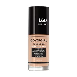 Covergirl Trublend Matte Made Liquid Foundation, L60 Light Nude, 1.014 Ounce