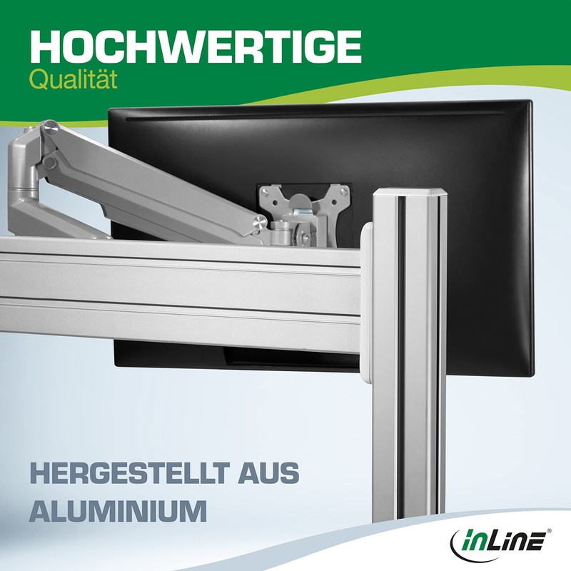 InLine Slatwall 23180B Wall Mount Bracket for Wall Mount Panel