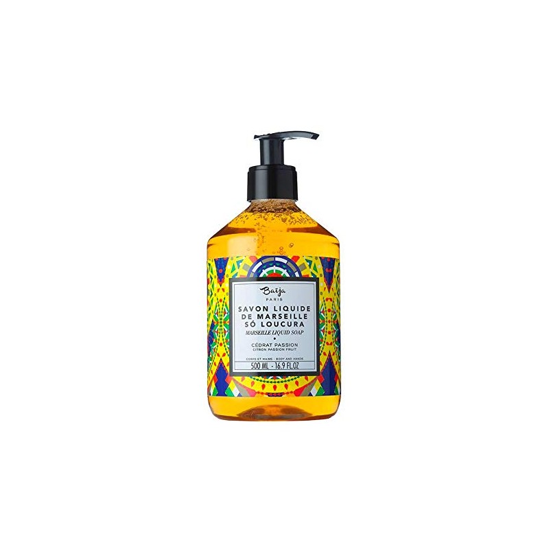 Baija Paris Marseille Liquid Soap with Cedar and Passion Fruit