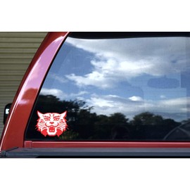 StickerTalk Wildcat Mascot Vinyl Sticker, 4.5 inches by 4 inches