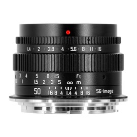 SG-image 2.0 inches (50 mm) F1.4 Z Mount, Black