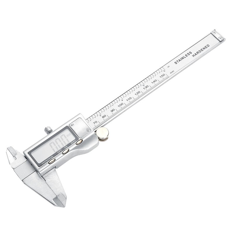0-150mm High Accuracy Metal LCD Digital Vernier Caliper Micrometer Gauge