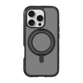 LAUT Crystal Matter Carcasa para celulares 15.5 cm (6.1") Funda Negro, Transparente