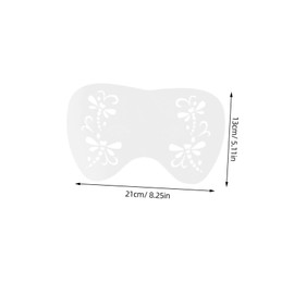 KONTONTY 18pcs Creative Face Painting Stencils Durable Art Templates for DIY Crafting Versatile Designs for Makeup Signs and Home Decor Safe and Reusable