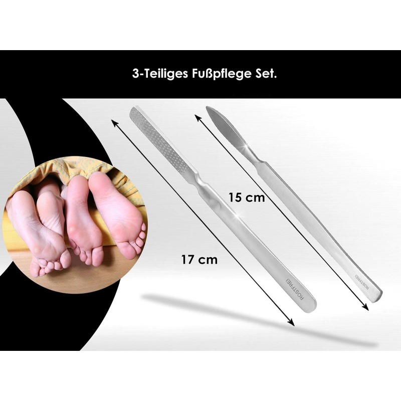 Professional Callus Rasp Pedicure Set Callus File in Case Foot