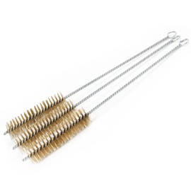 Utoolmart Copper Wire Cleaning Brush, Spiral Power Tube Brush, Copper Wire Tube Brush Cleaning Tool, Tube Bottle Brush, 1.0-inch Diameter 12-inch Length, 3pcs