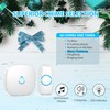 SECRUI Wireless Doorbell with 3 receivers, Waterproof Mini Doorbell 1,000ft