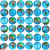 36Pcs Globe Stress Balls Mini Earth Stress Balls Globe World