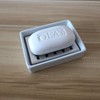 Lofekea Ceramic Soap Dish Stainless Steel Soap Holder for Bathroom