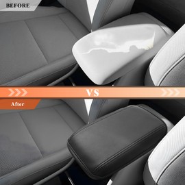 CDEFG for Hyundai Kona 2024 2025 Center Console Cover Armrest Box Cover for Kona 2024 2025 Accessories Arm Rest Protector
