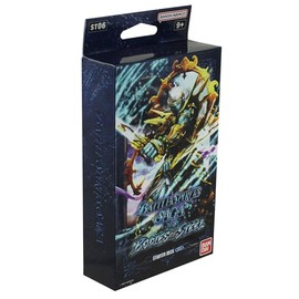 Bandai | Battle Spirits Saga: Bodies of Steel Starter Deck [ST06] | Trading Card Game | Ages 9+ | 1+ Players | 30+ Minutes Playing Time
