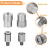 Snap Button Dies Set, 4 Pcs Snap Fastener Heavy Duty