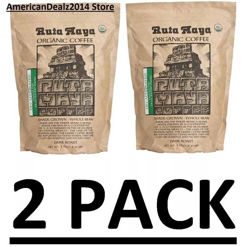 Ruta Maya 2 PACOTES - Ruta Maya café orgânico descafeinado
