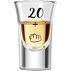 21st Birthday Gifts – Funny 21st Birthday Shot Glass for