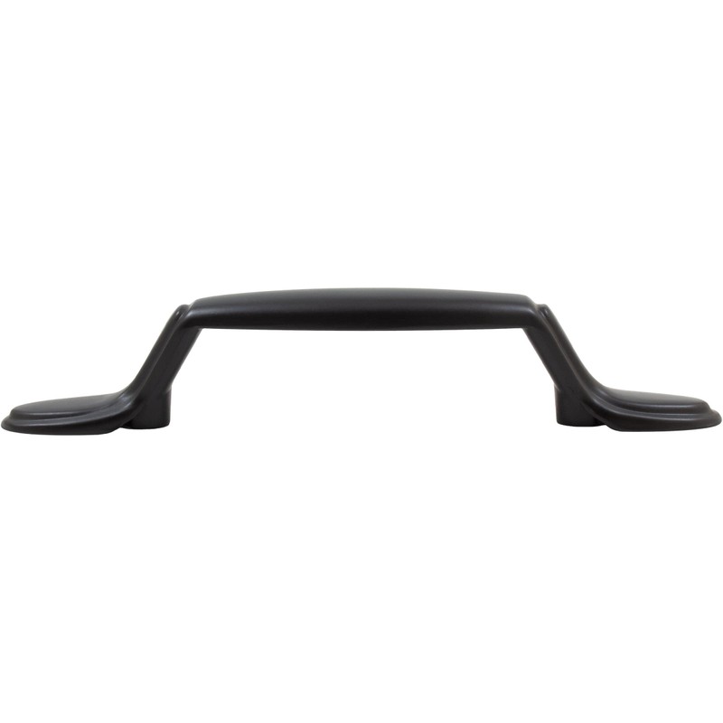 Stone Harbor Hardware Marblehead Cabinet Pull, 3 Inches, Matte Black