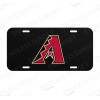 Amel Baseball Arizona Diamondbacks License Plate Front Auto Tag