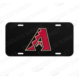 Amel Baseball Arizona Diamondbacks License Plate Front Auto Tag