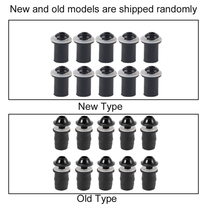 10Pcs Motorcycle Windshield Bolts Screws Kit, Universal Windscreen Bolts M5