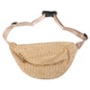 VALICLUD 1pc Summer Waist Bag Imitation Straw Woven Bag Chest