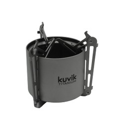 Kuvik Titanium Alcohol Stove with Stand
