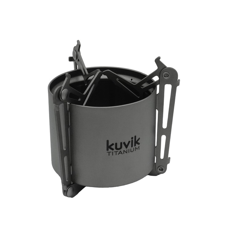 Kuvik Titanium Alcohol Stove with Stand