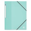 OXFORD School Life 3 Pocket A4 File Folder with Elasticated