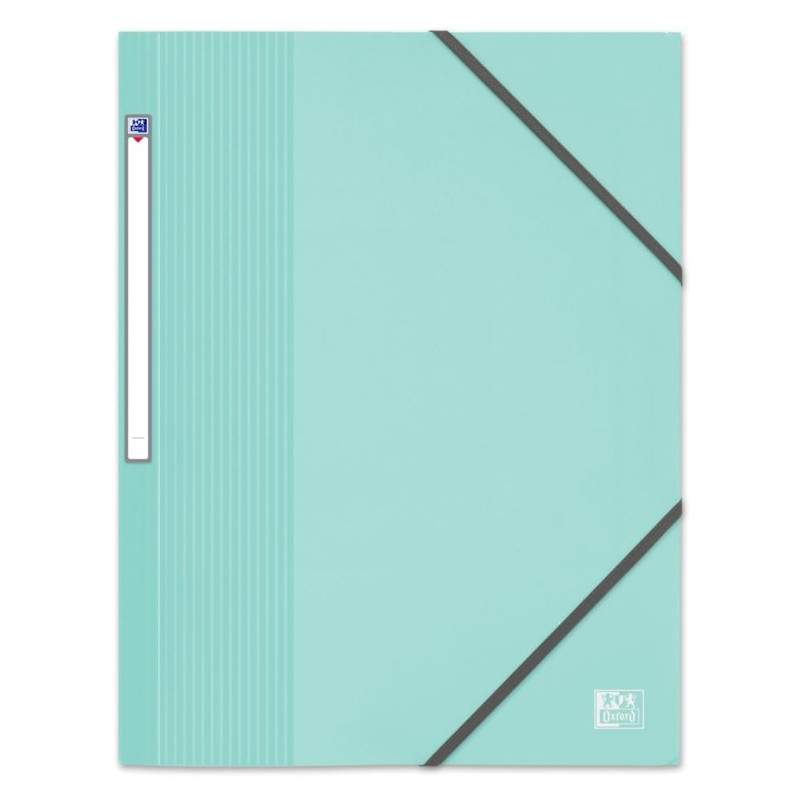 OXFORD School Life 3 Pocket A4 File Folder with Elasticated
