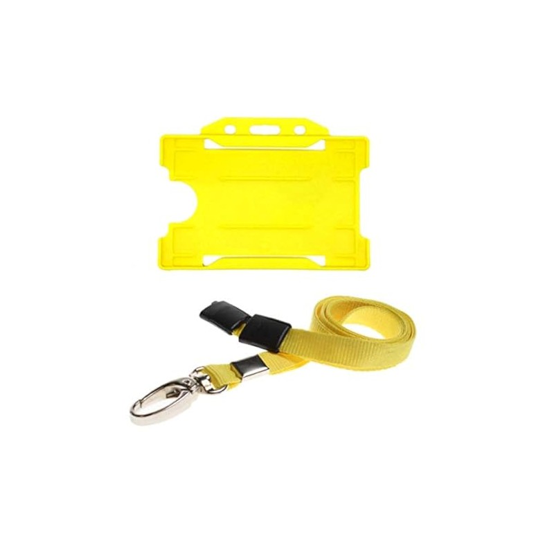 ALG ID Cards Breakaway Neck Lanyard with Metal Clip for