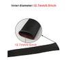 Funda protectora térmica de alambre para automóvil, protector térmico para