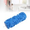 Patterned Paint Roller, 5 Inch Embossing Texture Rubber Roller Decorative