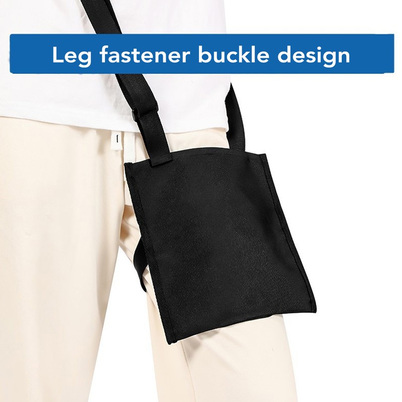 2pcs 1500ml Urine Bag Holder Large Capacity Mesh Fabric Drainage