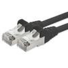 1aTTack.de Netzwerkkabel CAT 5e folien und geflechtgeschirmt SFTP Netzwerk Patch-Kabel
