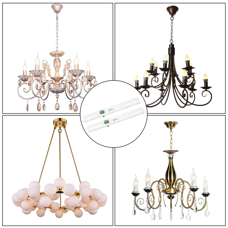 PATIKIL 4" Light Crossbar Kit, 6 Set Universal Light Fixture