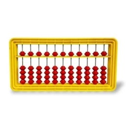 Hacer y Aprender Ábaco Japonés Matemático De Plástico Fino, Didáctico