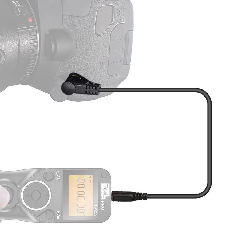 PIXEL TW-283 Remote Release Cable 3.5mm-E3 Camera Shutter Remote Cable