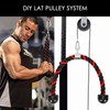 Nylon Pull Down Heavy Duty Tricep Rope,Non-slip Strong Triceps Rope