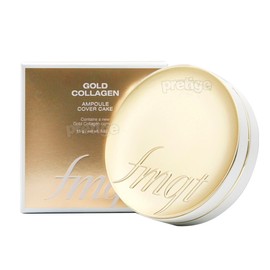 The Face Shop Gold Collagen Ampoule Cover Cake 15g Skin Cover / 더페이스샵 골드콜라겐 앰플 커버케익 15g 스킨커버